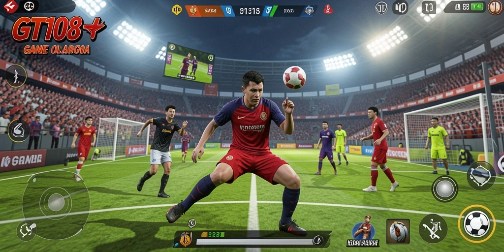 Tampilan gameplay GT108 yang seru dan penuh aksi dalam olahraga.