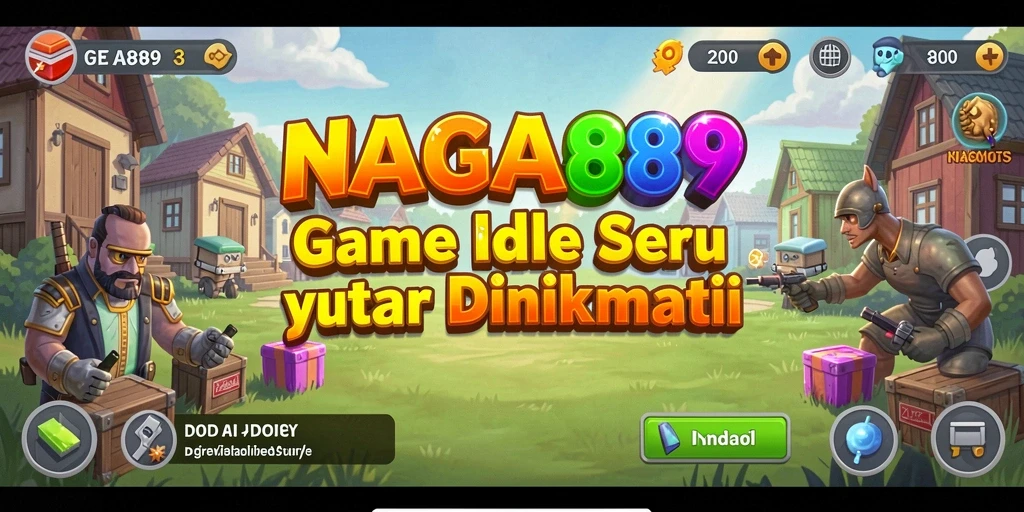 Tangkapan layar utama NAGA889 menampilkan gameplay santai dan menarik.