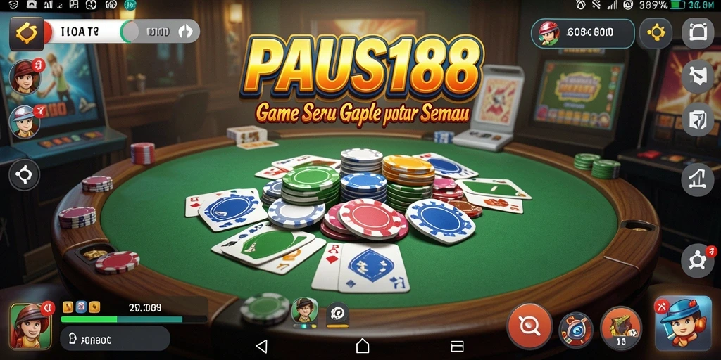 Tampilan gameplay PAUS188 yang seru dan interaktif.