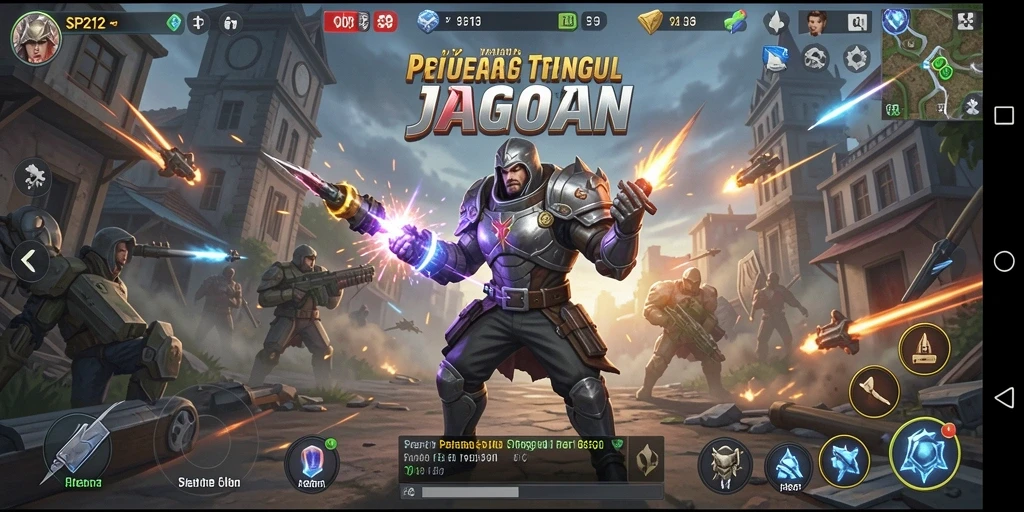 Screenshot SP212 yang menampilkan momen strategis dalam gameplay.