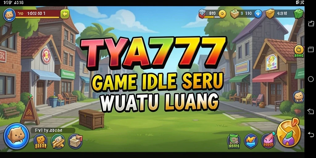 Tampilan gameplay seru TYA777 dengan elemen Idle yang menarik.